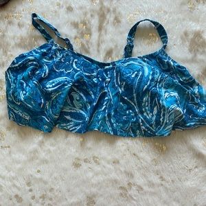 Torrid Paisley swim top SZ 2 2x or 18-20